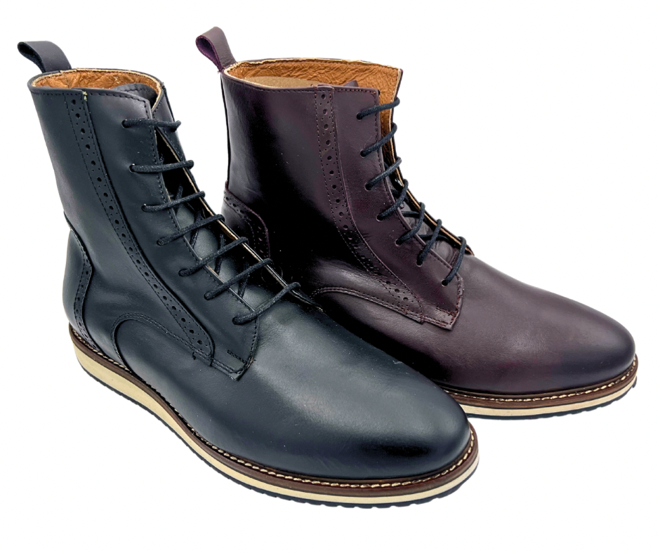 Bota con suela de cuña Baldacci