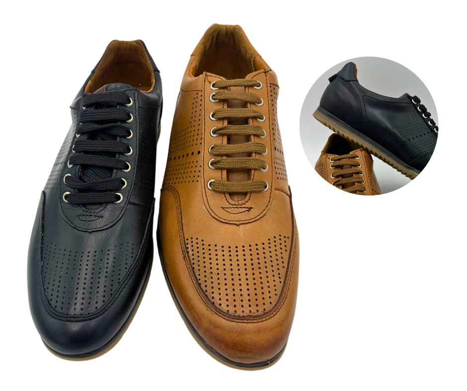 Sneaker de piel Baldacci
