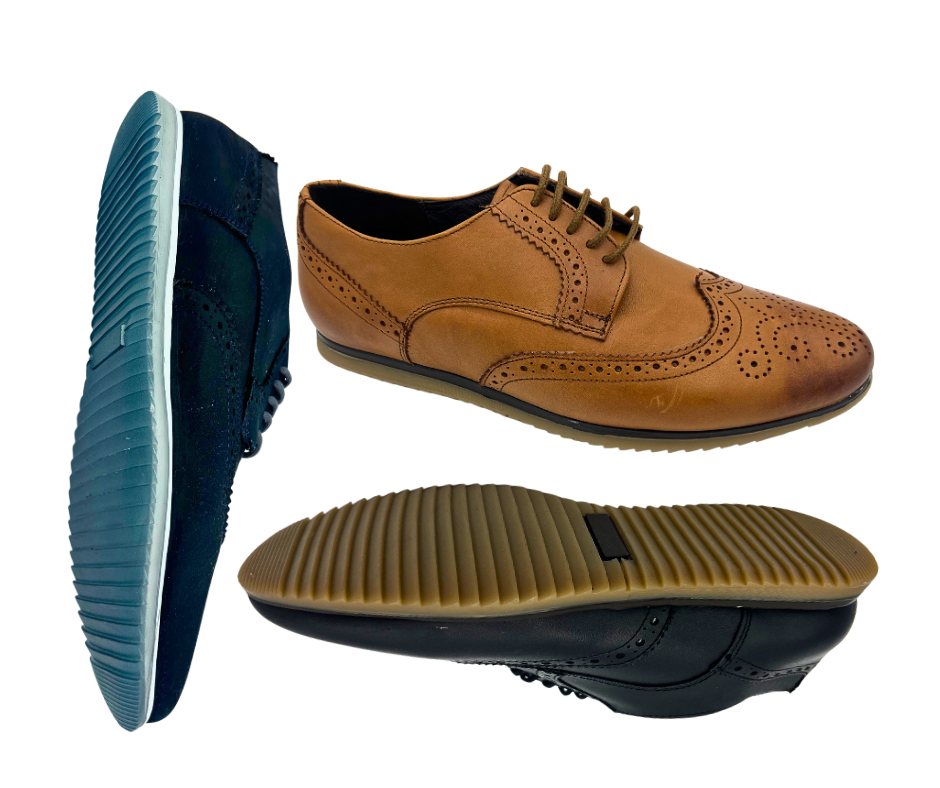 Sneaker Baldacci grabado perforado