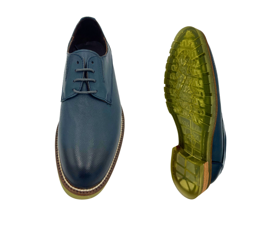 Zapato de agujeta con suela cristal Baldacci