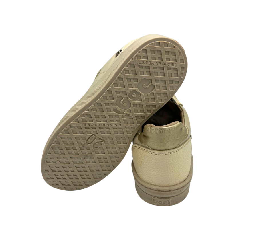 Sneaker beige dama y peque