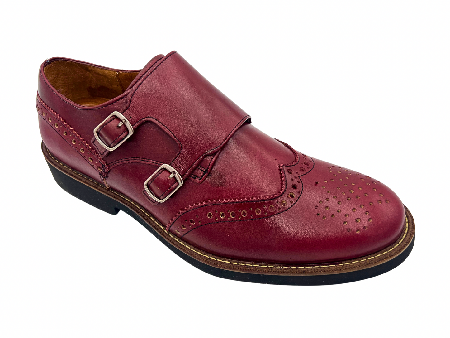 Monkstrap Enzo Frini acojinado