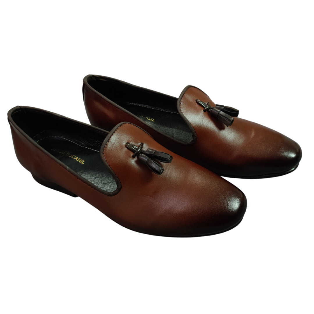 Mocasín tipo slipper con motitas Andre Bocassi