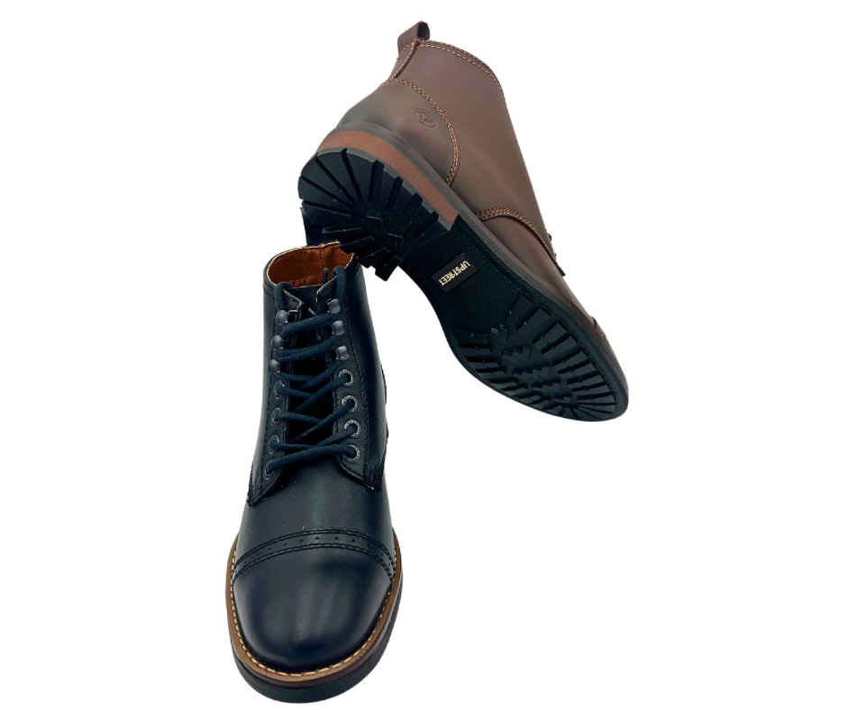Bota Urbana con puntera Verde Tabacco