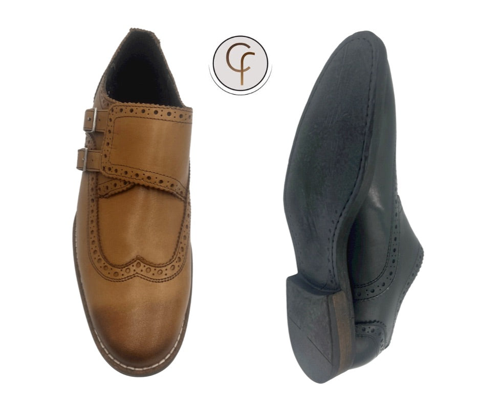 Zapato de doble evilla
