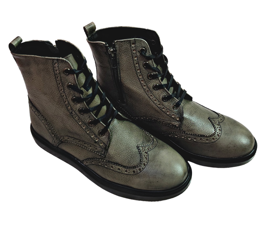 Bota bostoniana gris Sabattter