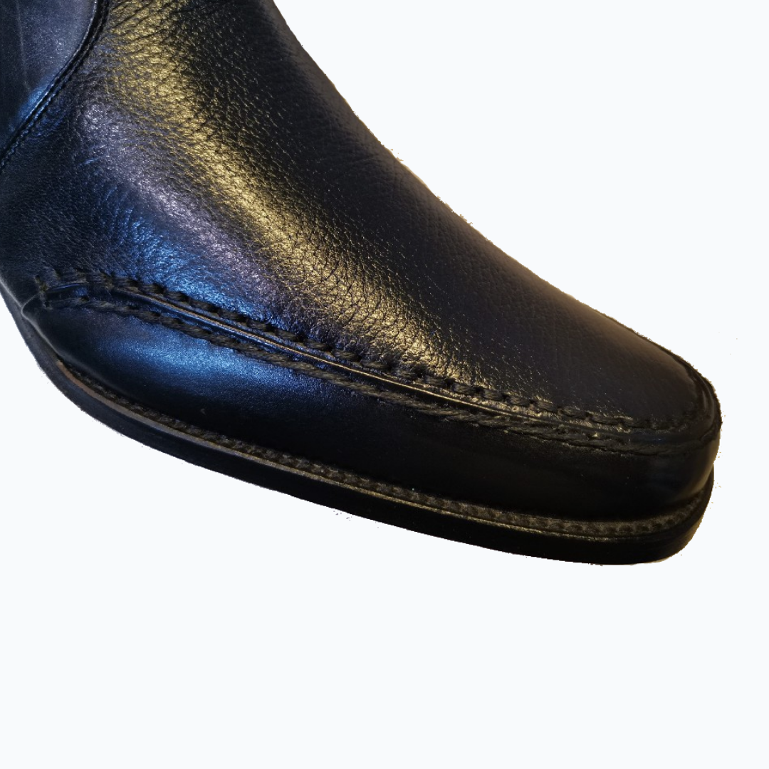 Bota formal de venado con becerro